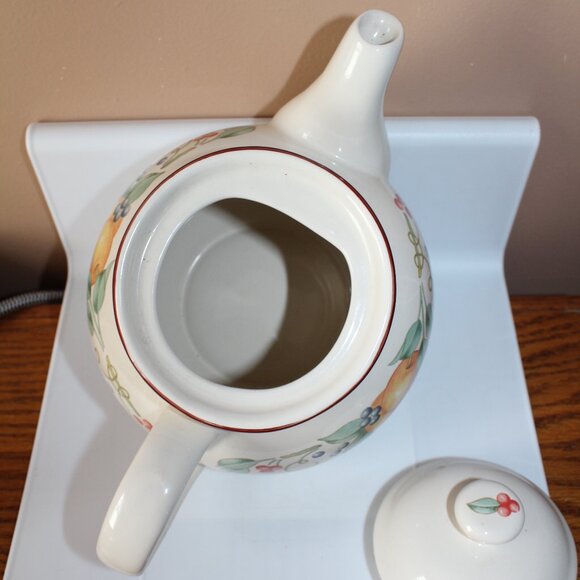 🍁5/$25🎃 Corelle Abundance Teapot With Lid - Picture 4 of 4